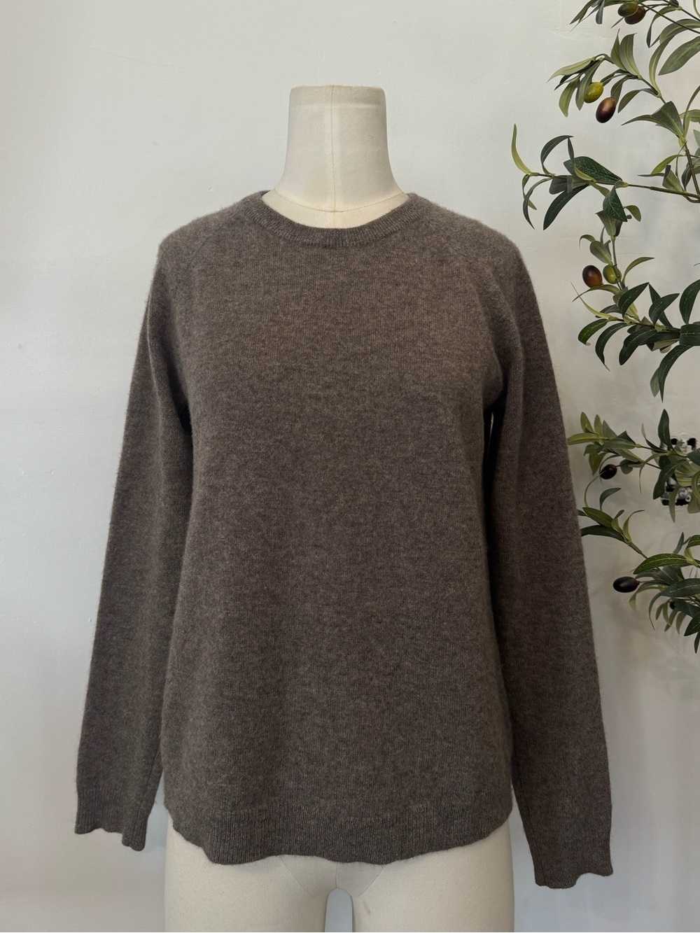 Marine Layer Brown Crewneck Sweater